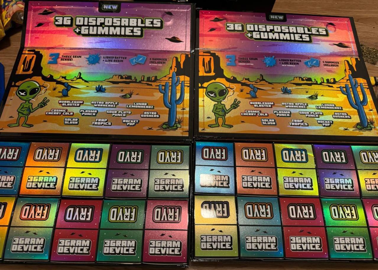 Oill + candy - FRYD 3G + 5V THC GUMMIES - Hn/Cpn